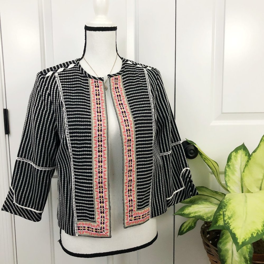 NWT Rafaella boho blazer S - Picture 2 of 9